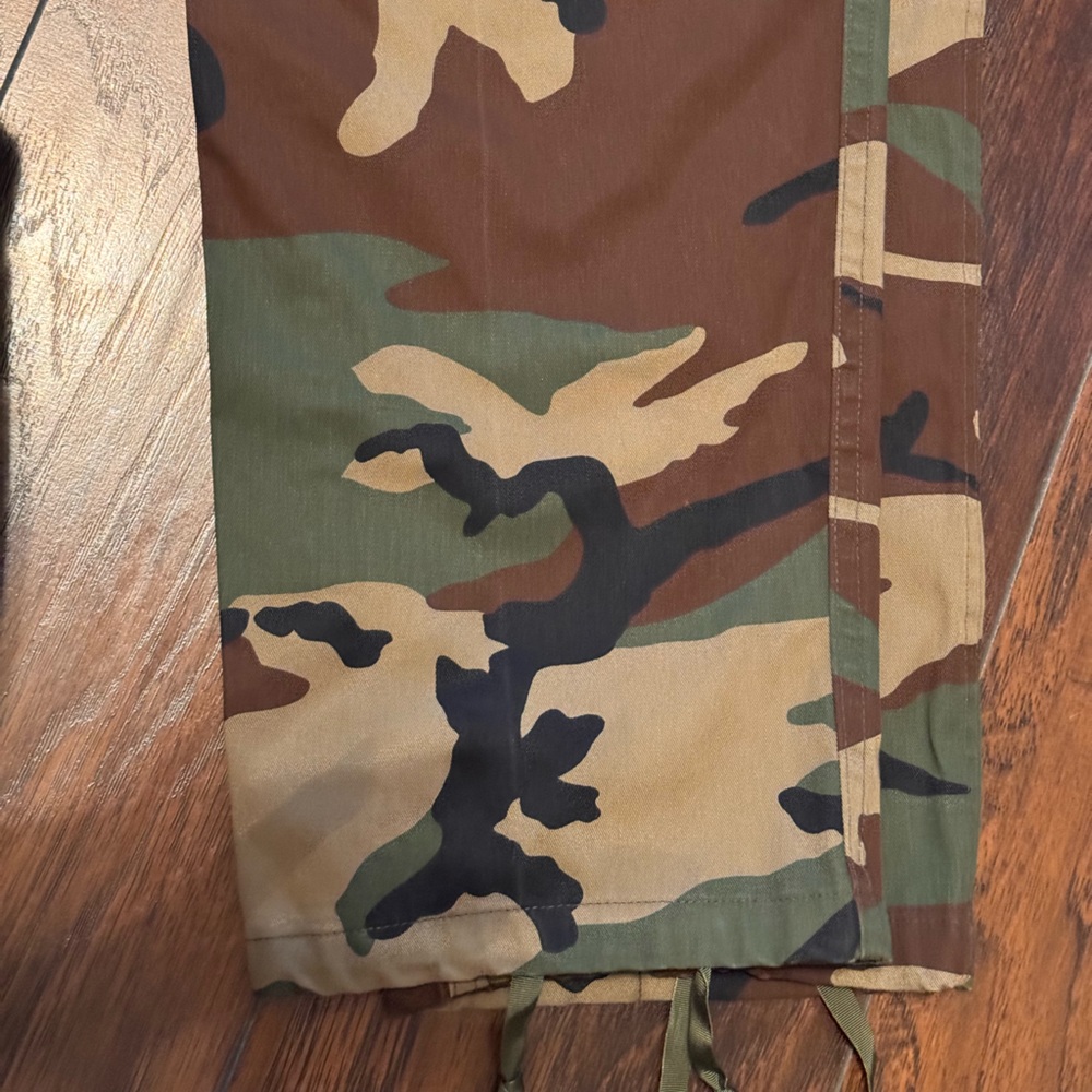 US Army BDU Woodland Camo Trouser Combat Propper Pants Large - Picture 10 of 11